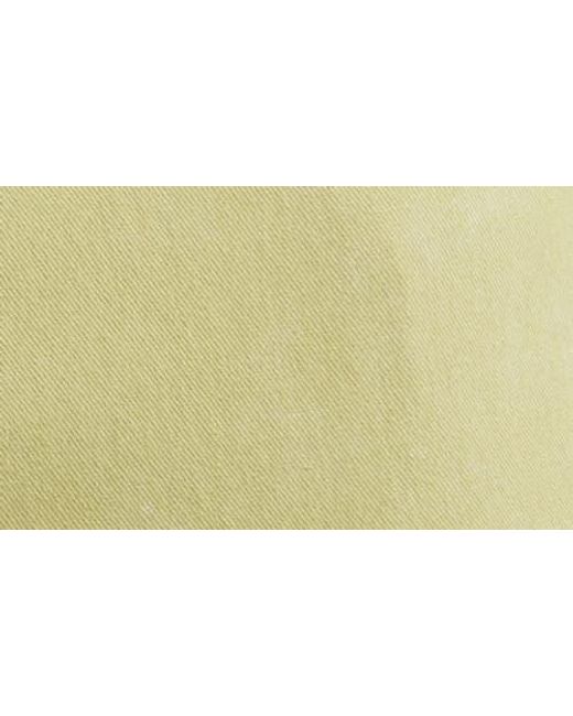 Honor The Gift Green Wide Leg Cotton Twill Cargo Pants for men