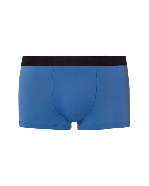 Hanro Blue Micro Touch Boxer Brief for men
