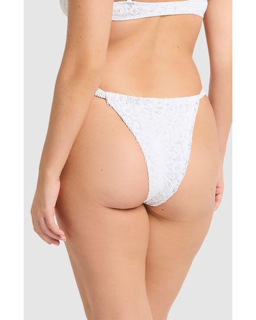 Bondeye White Georgia Bikini Bottoms