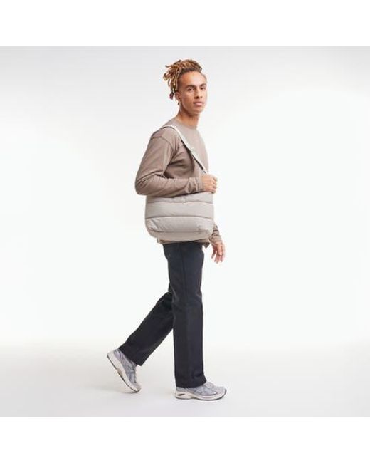 GotBag Gray Puffer Square Bag Large