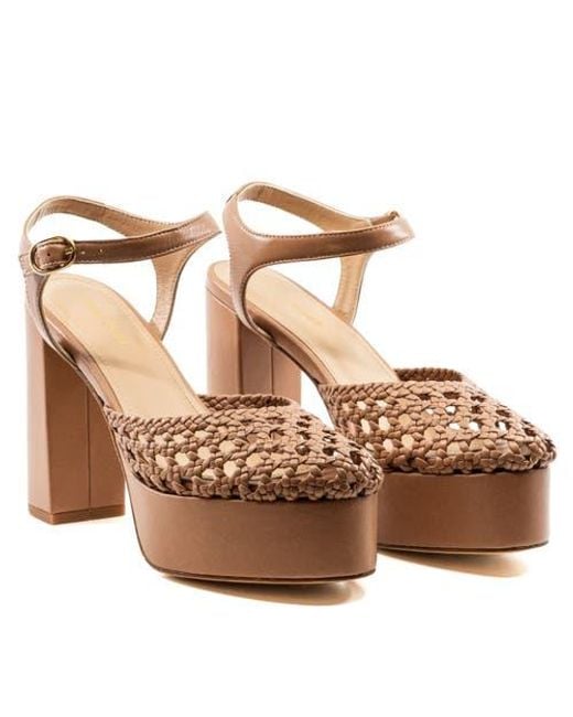 Andrea Gomez Metallic Beatriz Platform