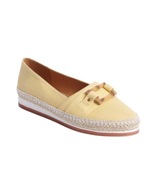 Comfortview White The Lorelai Slip On Flat