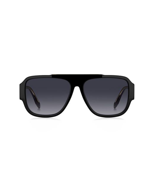 Marc Jacobs 58mm Flat Top Sunglasses In Blue Lyst