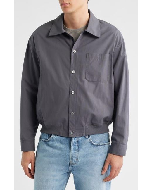 FRAME Black Cotton Jacket for men