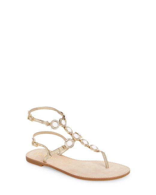 Lilly Pulitzer Natural Lilly Pulitzer Palermo Embellished Sandal