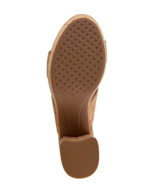 Aerosoles Brown Camera Platform Sandal