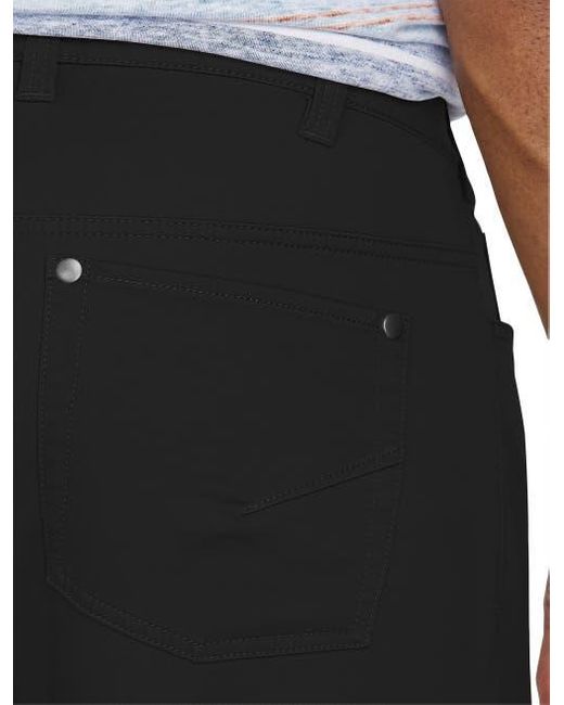 True Nation by DXL Black 5-Pocket Everyday Stretch Twill Pants for men