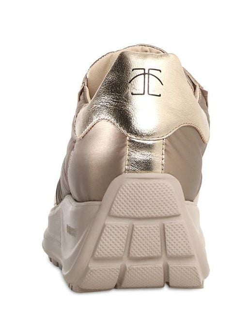 Candice Cooper Natural Spark Platform Sneaker