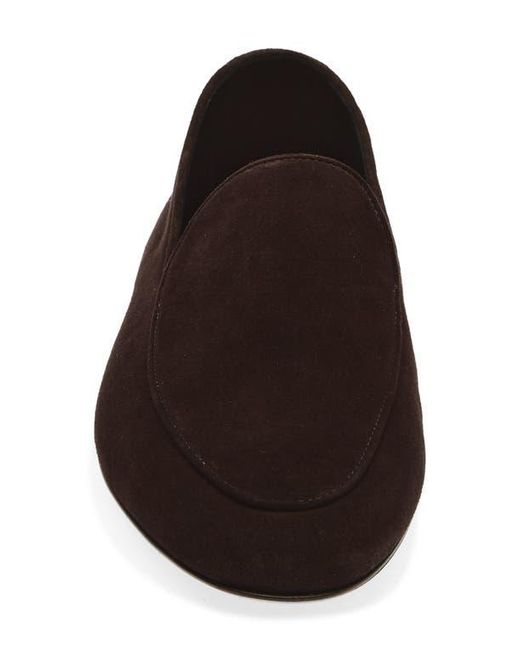 The Row Black Awar Loafer Flat