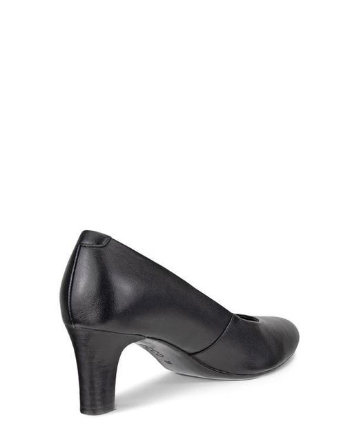 Ecco Black Elevate 55 Pump