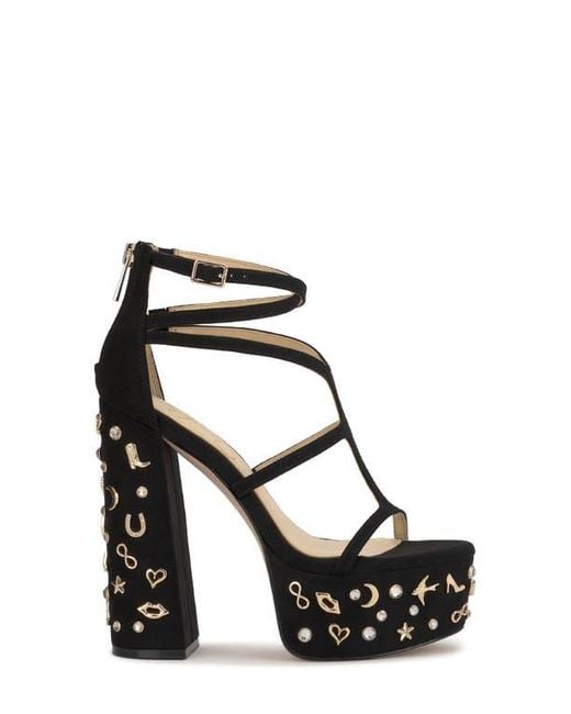 Jessica Simpson Black Aamina 2 Strappy Platform Sandal