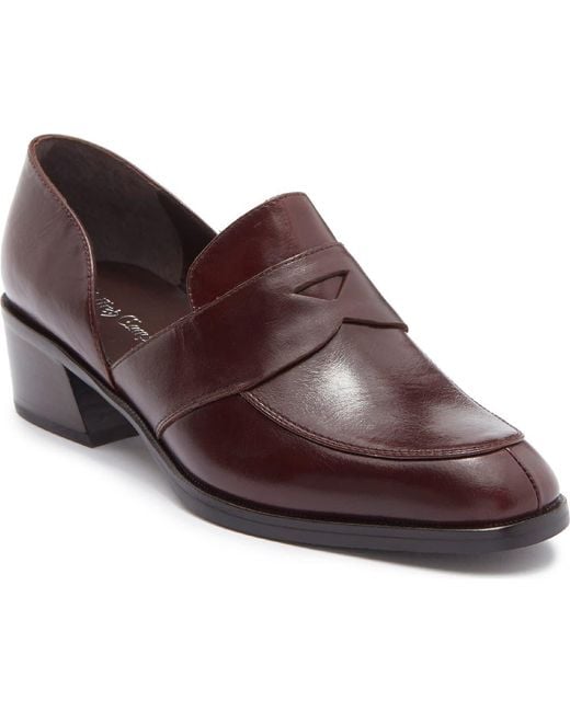 Jeffrey Campbell Brown Empirical D'Orsay Penny Loafer