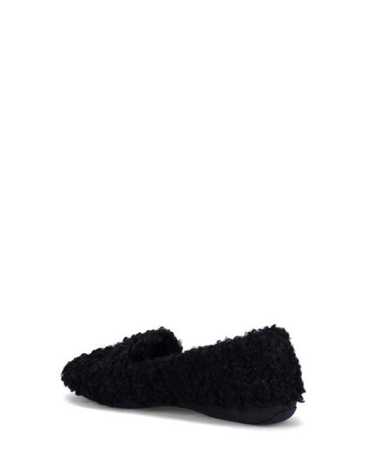Ron White Black Teddy Wool Slipper
