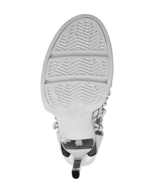 Zigi White Shred Platform Pump