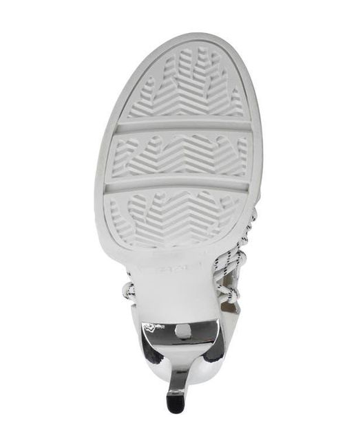 Zigi White Shred Platform Pump
