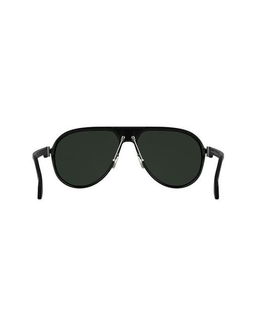 Canada Goose Black 60Mm Aviator Sunglasses