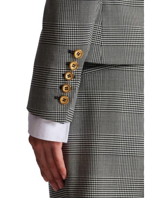 Balmain Black 6-Button Jacket