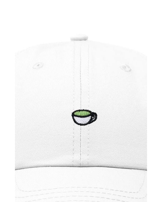 Alix White Lil Matcha Everyday Dad Cap