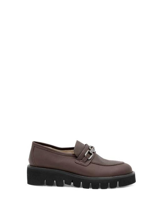 Amalfi by Rangoni Brown Rimini Lug Sole Loafer