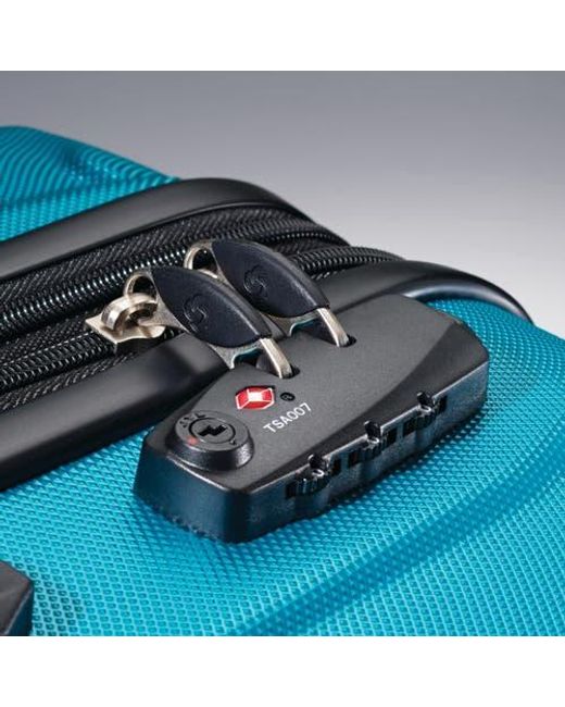 Samsonite Blue Omni Pc 2-Piece Set (20/28) Hardside Expandable Luggage With Spinner Wheels
