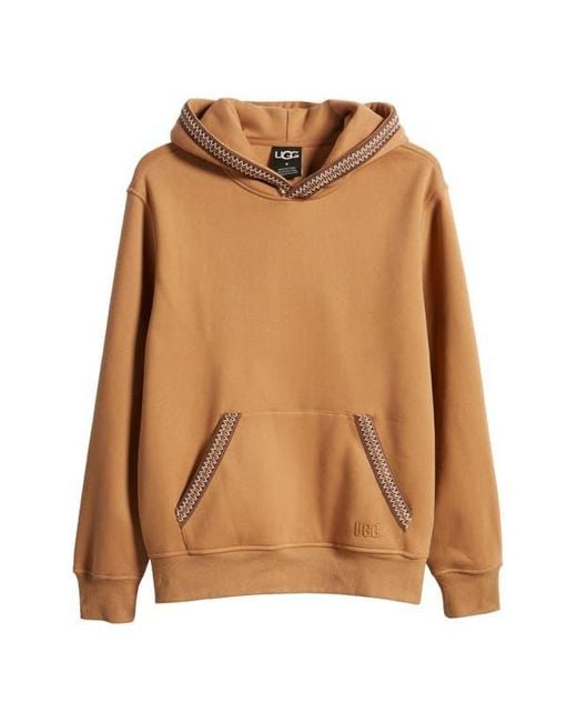 Ugg Brown Tasman Pullover Hoodie for men