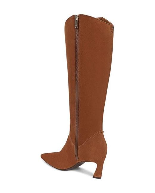 Naturalizer Brown Emily Pointed Toe Knee High Boot