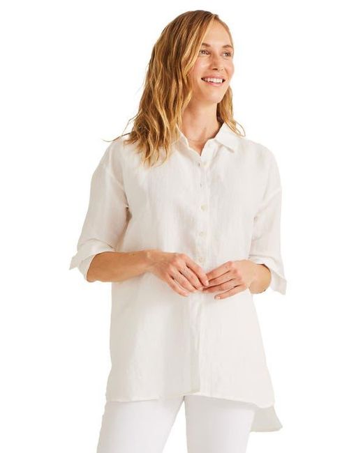Calypso St. Barth White Marlow Top
