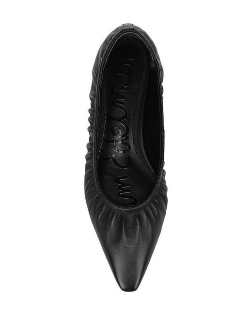 Sam Edelman Black Essex Pointed Toe Flat