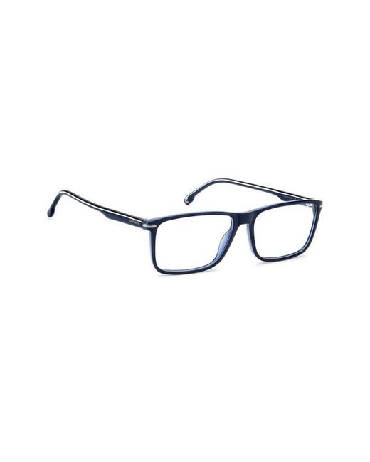 Carrera Black 54Mm Rectangular Optical Glasses for men