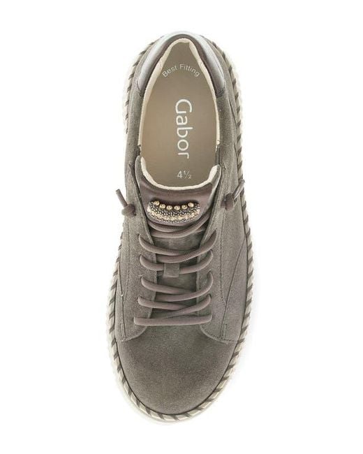 Gabor Brown Low Top Sneaker