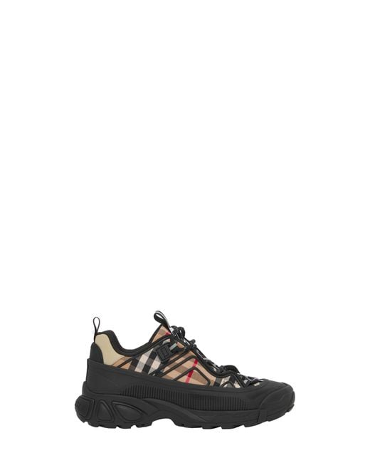 burberry arthur check sneaker