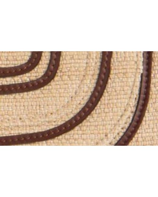 Chloé Brown Marcie Woven Satchel