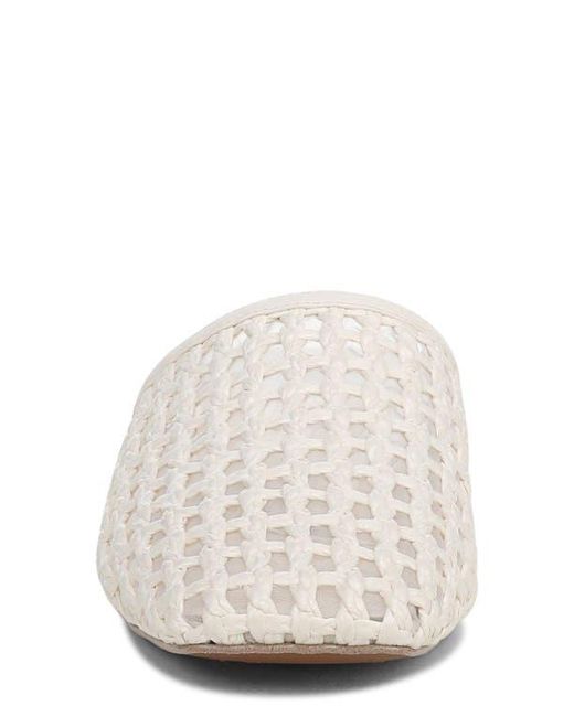 Franco Sarto White Toba Mule