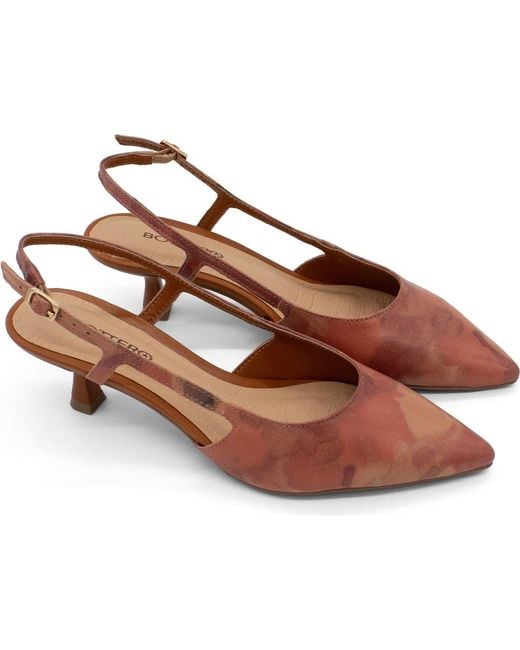 BOTTER Brown Botolivia Legacy Pointed Toe Slingback Pump