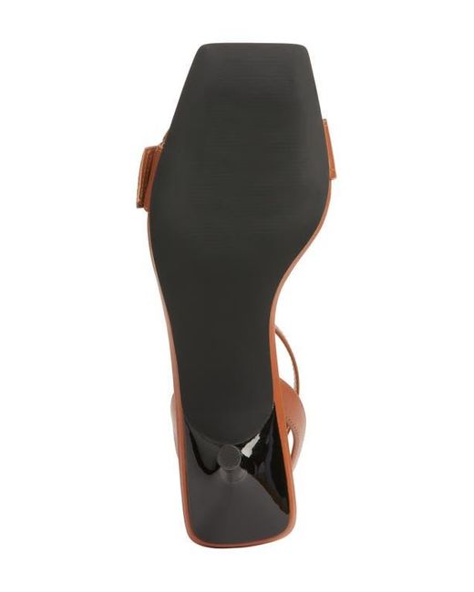 Nordstrom Brown Simone Ankle Strap Sandal