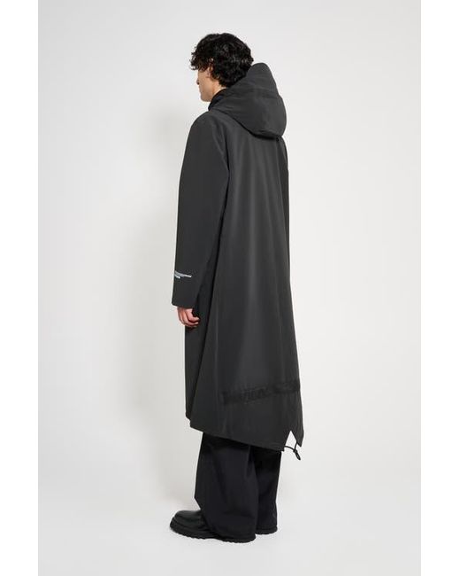 Stutterheim Black Martins Parka for men