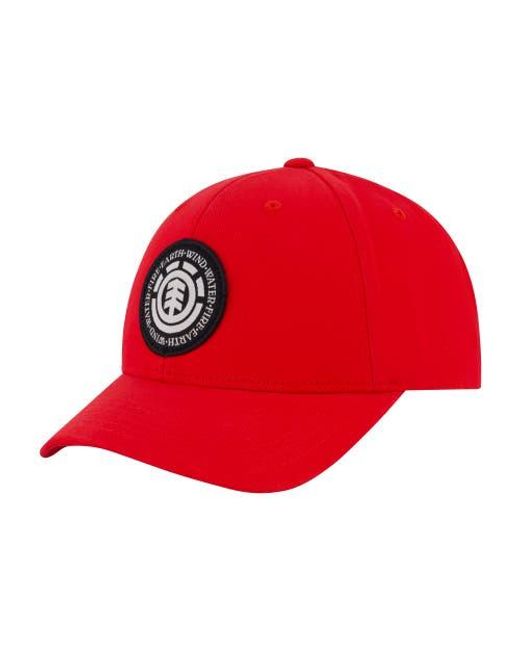 Element Red Tree Logo 2.0 Snapback Cap