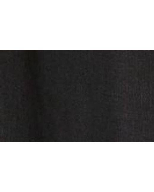 Alex Crane Black Bo Linen Drawstring Pants for men