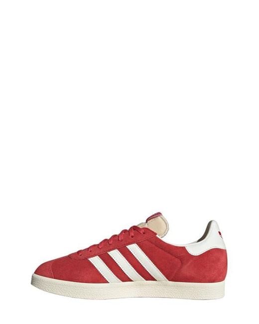 Adidas Red Gazelle Sneaker for men