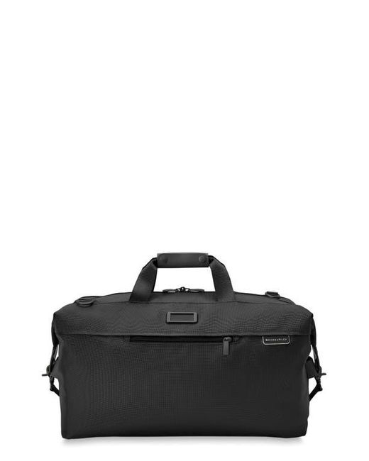 Briggs & Riley Black Baseline Weekend Duffle Bag for men