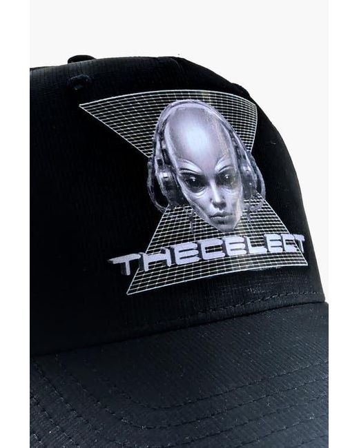 The Celect Black Ai Hat Mid Profile Cap