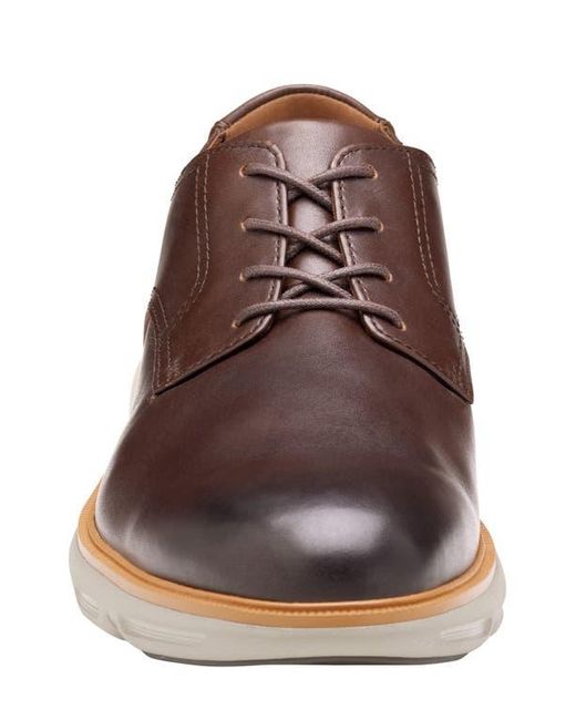 Johnston & Murphy Brown Larkin Plain Toe Derby for men