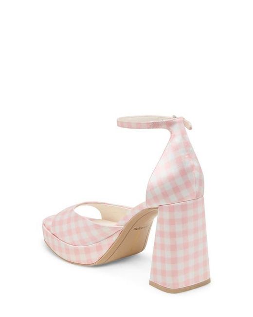 Dolce Vita Pink X Byrdie Golf Pandro Ankle Strap Platform Sandal