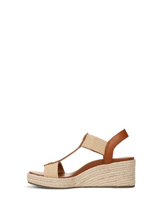 Vionic Brown Calera Espadrille Wedge Sandal