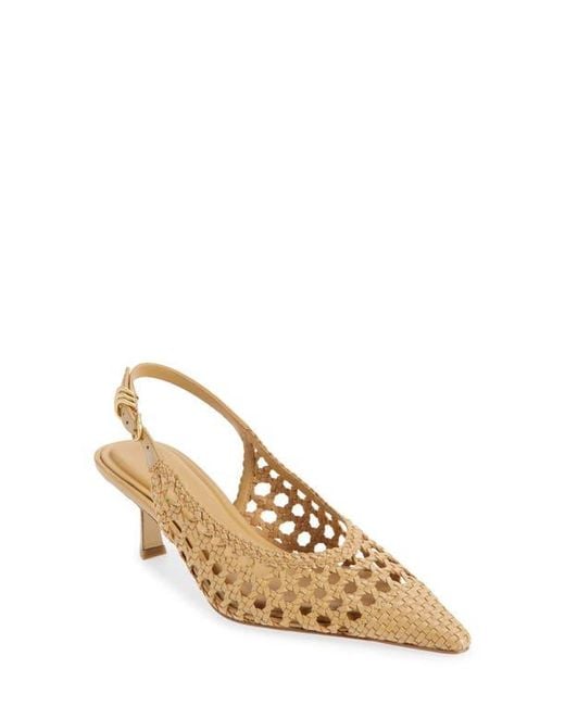 Rag & Bone Natural Brynn Slingback Pump