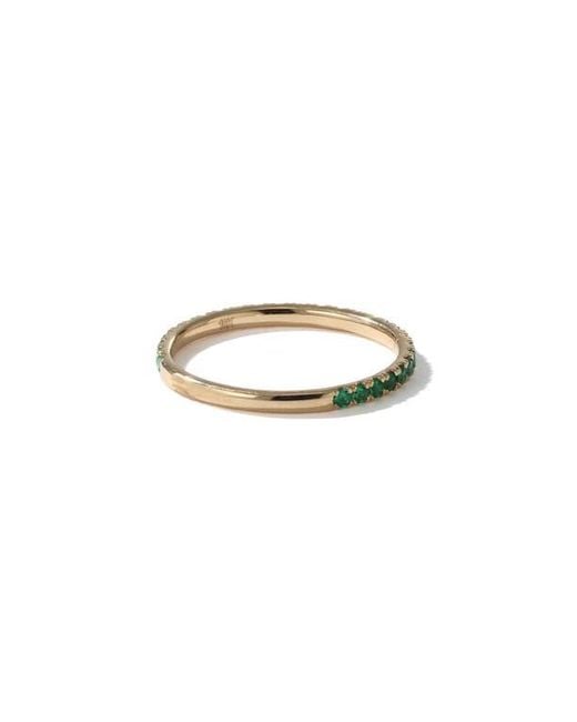 Mark Henry Green Thread Ring
