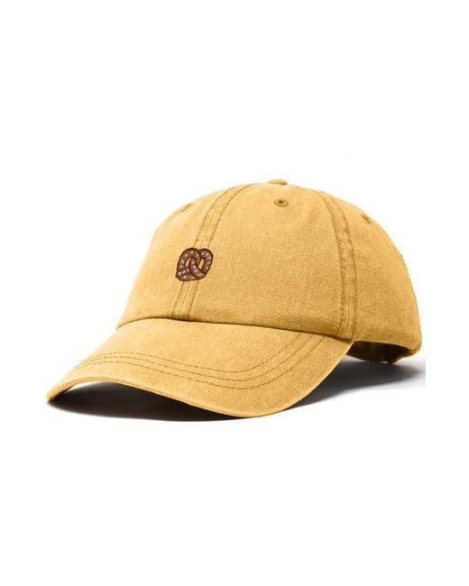 Alix White Pretzel Dad Cap