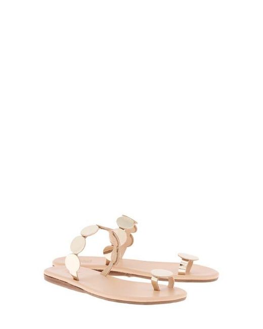 Ancient Greek Sandals Women's Pink Dirki Discs Sandal