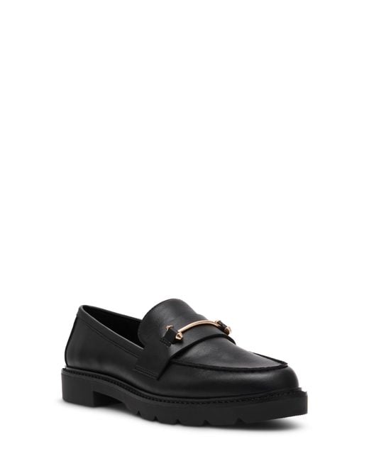 Anne Klein Black Emme Bit Loafer