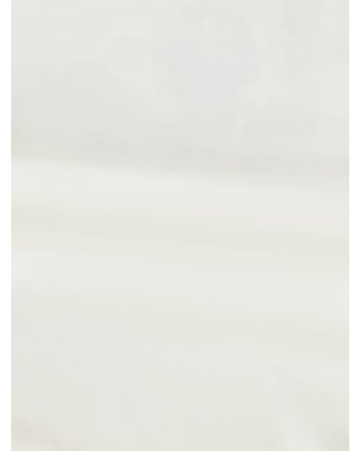 Robert Talbott White Stretch Jersey Graphic Dean Tee for men